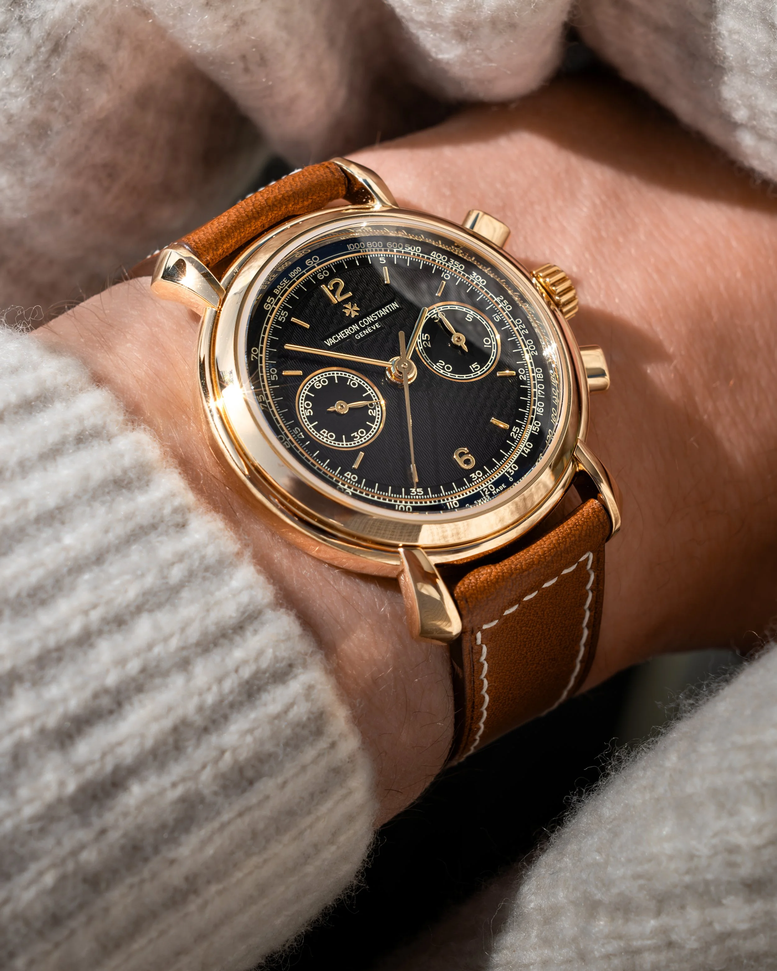 2002 Vacheron Constantin Les Historiques Chronograph 47111 'Black